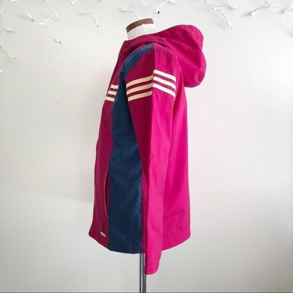 Vintage Adidas Girls Youth Full Zip hooded jacket - Picture 6 of 8